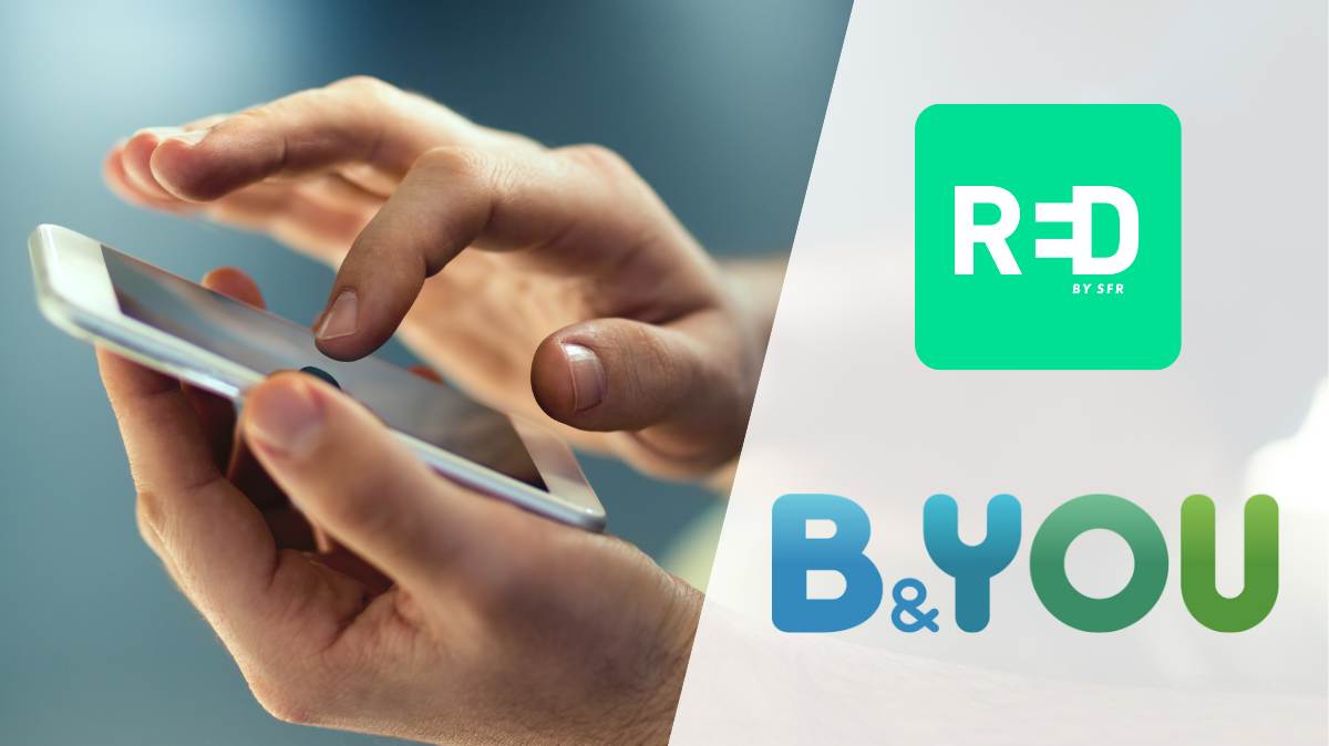 Duel des forfaits 100 Go à prix mini : RED by SFR et B&You mettent le paquet pour vous séduire !
