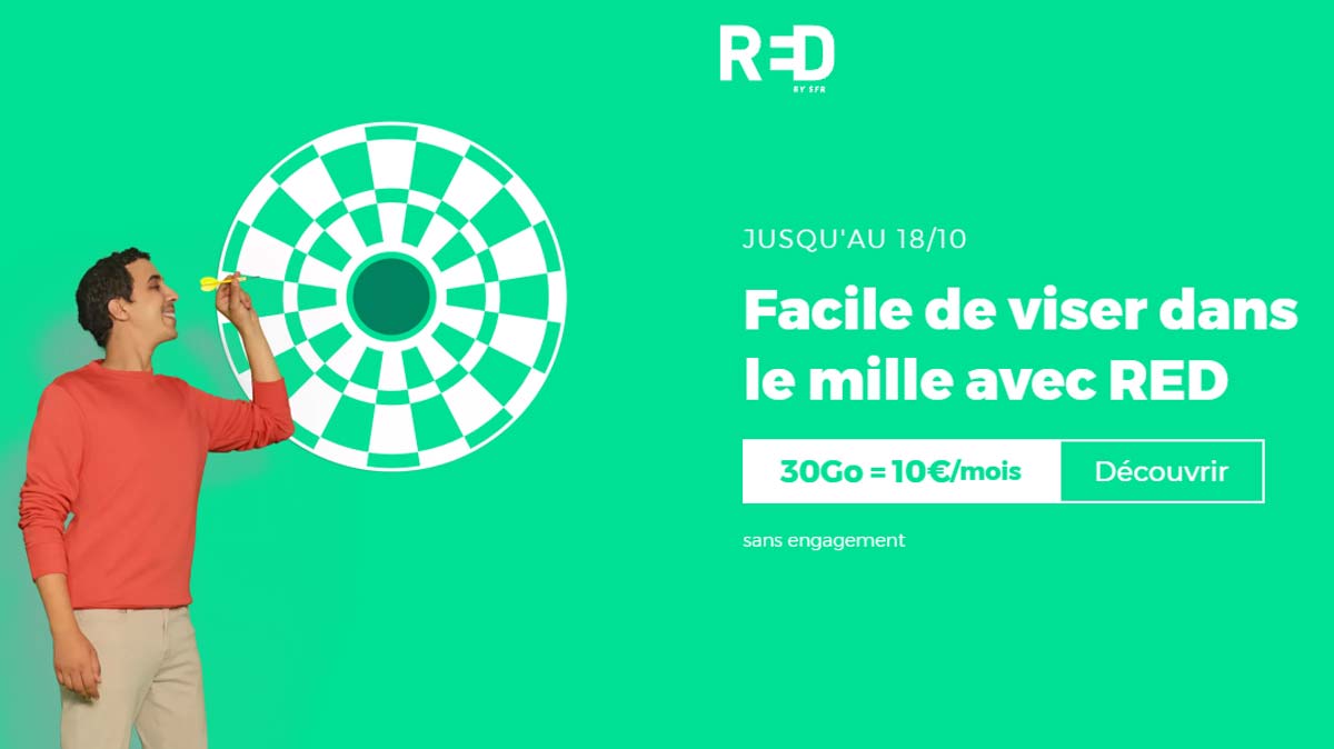 Une nouvelle promo RED by SFR est dévoilée et elle va faire fureur !