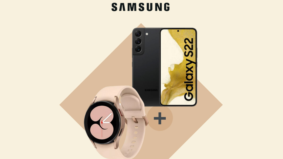 Fête des mères : Boulanger vous offre une Galaxy Watch4 pour l'achat d'un Samsung Galaxy S22 !
