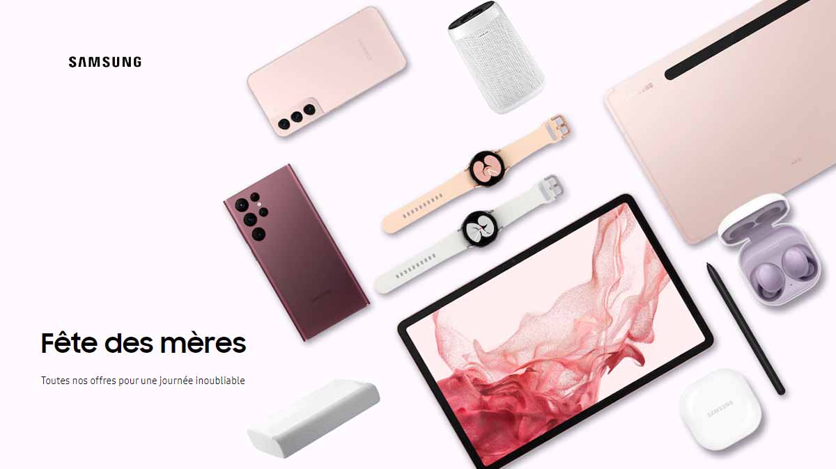 Samsung fête les mamans avec ce code promo exceptionnel