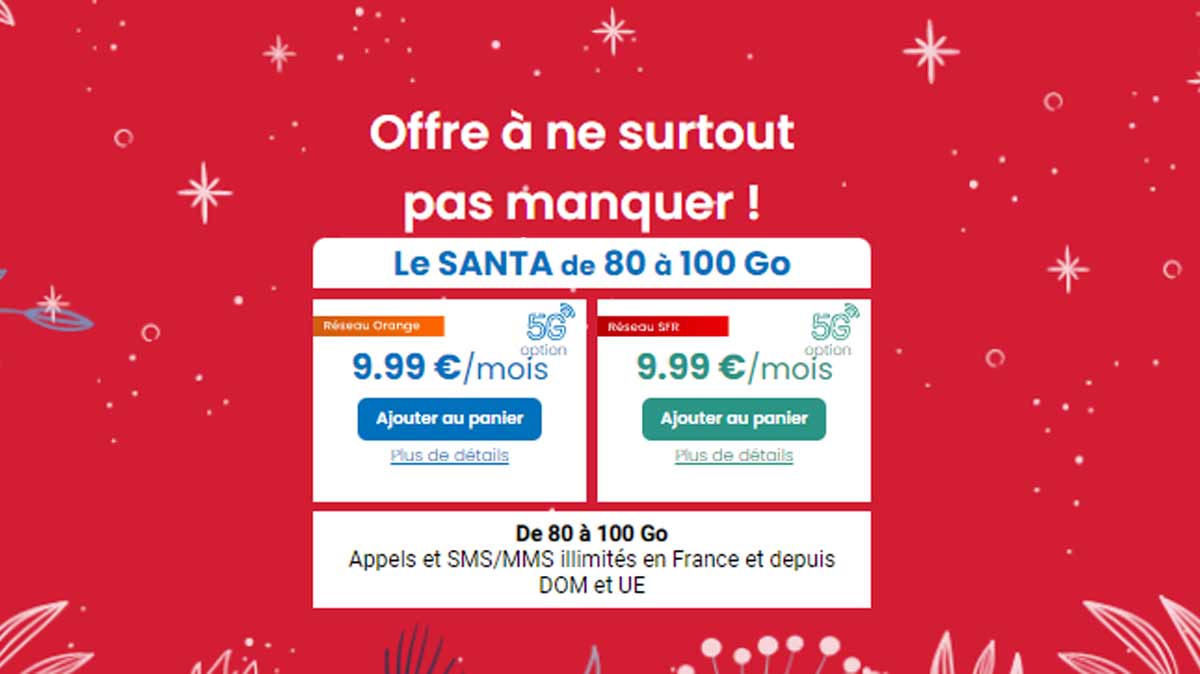 Faites des économies en 2023 grâce à ce forfait mobile 80Go à 9.99€ par mois à VIE sur le réseau Orange ou SFR