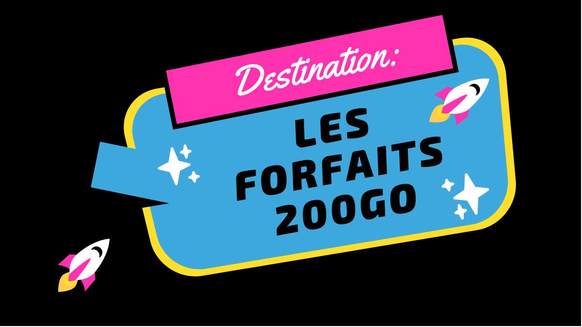 Festival des promos forfaits 200Go dès 9,99€ !
