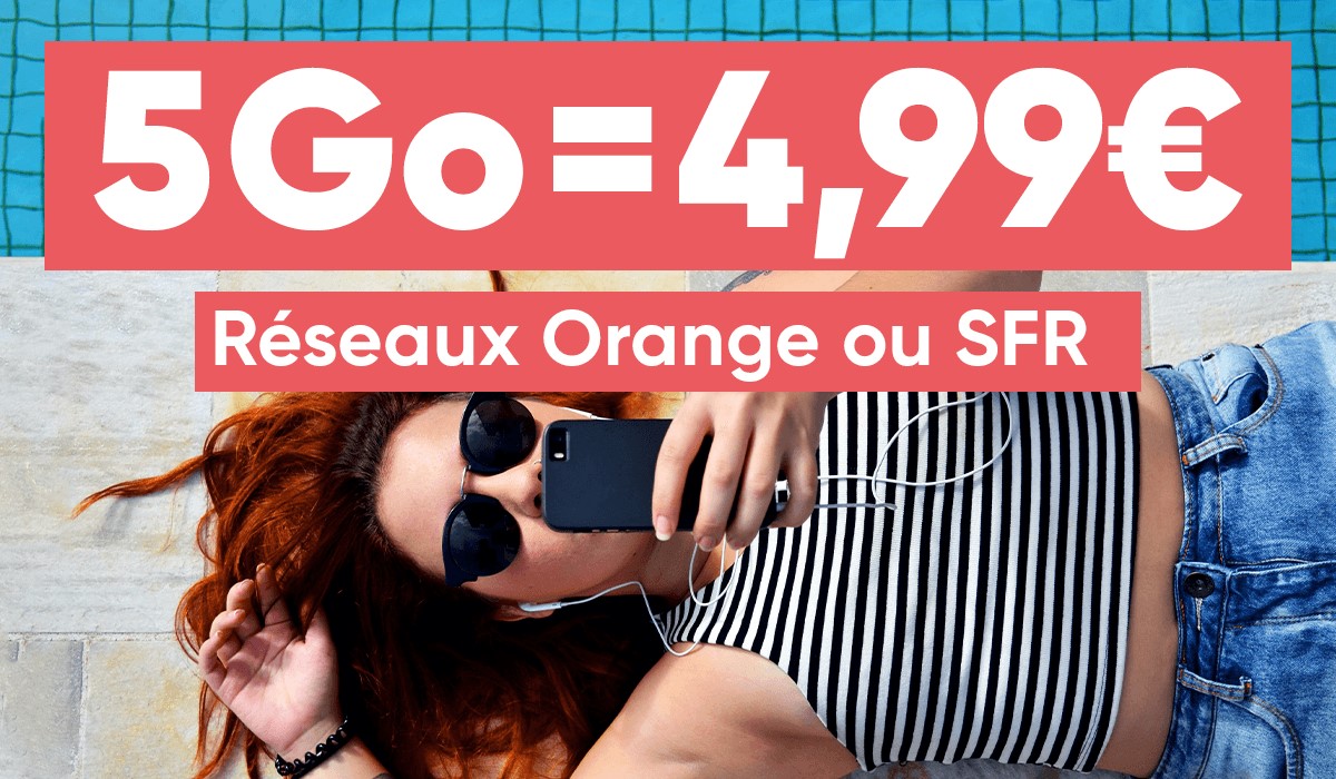 Forfait PRIXTEL ajustable toujours à prix cassé