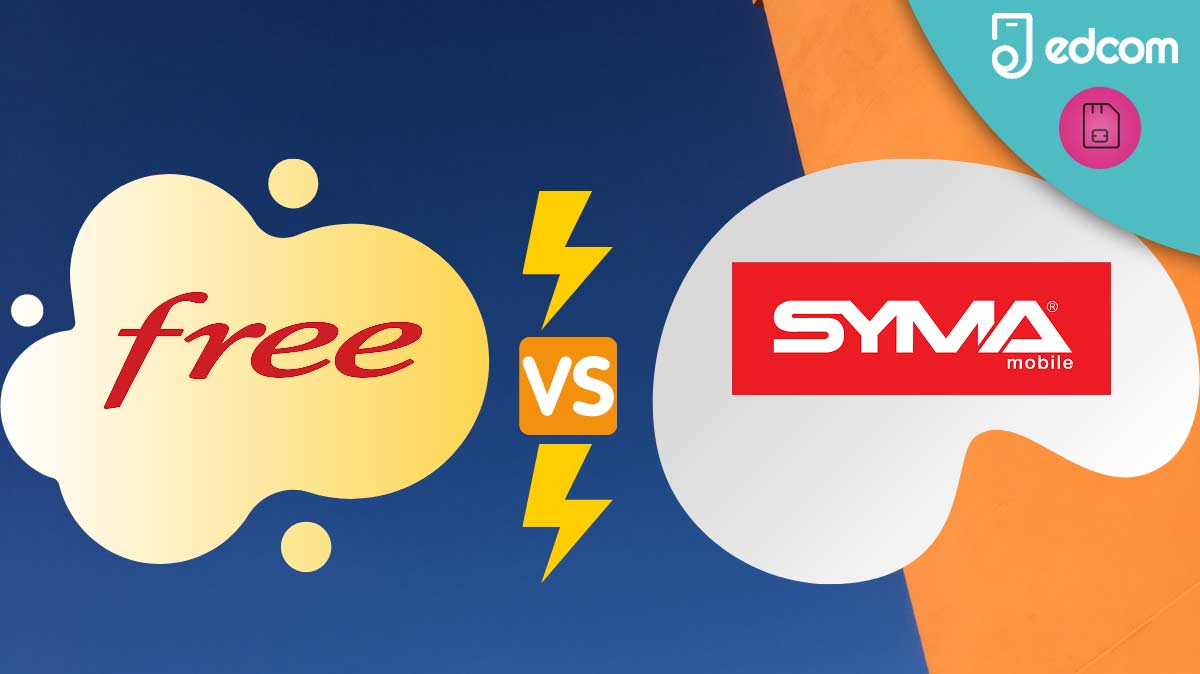 Forfait mobile 70Go : duel des promos de Free et Syma !