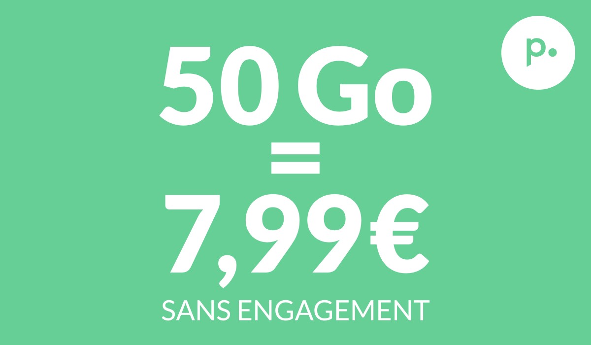 Forfait mobile Oxygène de 50 à 130 Go dès 7,99 € par mois : craquez pour la nouvelle série limitée de Prixtel