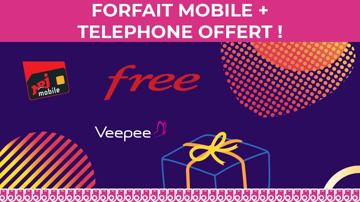Forfait mobile avec smartphone offert : nouvelle vente privée Free mobile et fin du forfait NRJ Mobile !