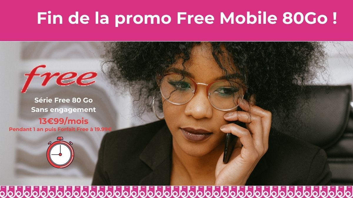 Forfait mobile pas cher : la promo Free 80Go à saisir rapidement
