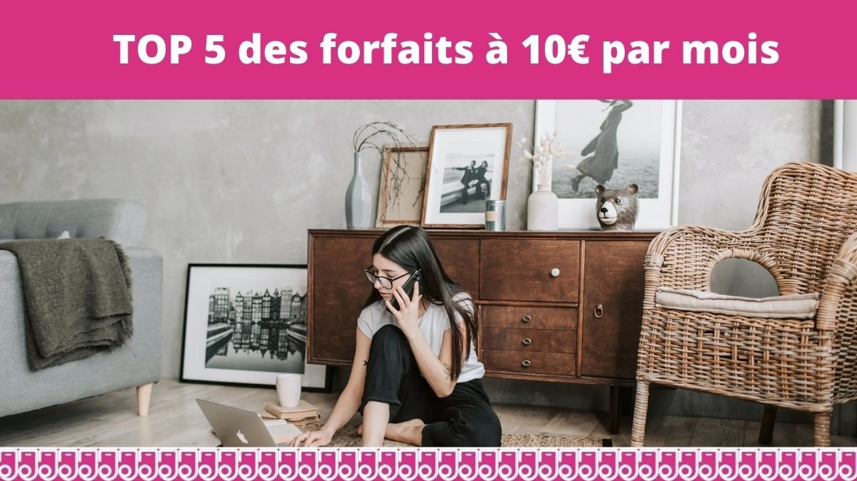 Forfait mobile :  Top 5 des promos à 10€ avant les soldes