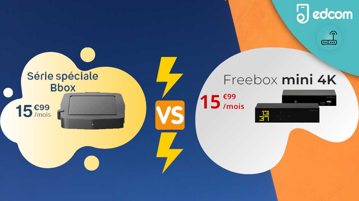 Freebox vs BBOX : Deux BOX Internet avec téléphonie et TV en promo à 15.99€