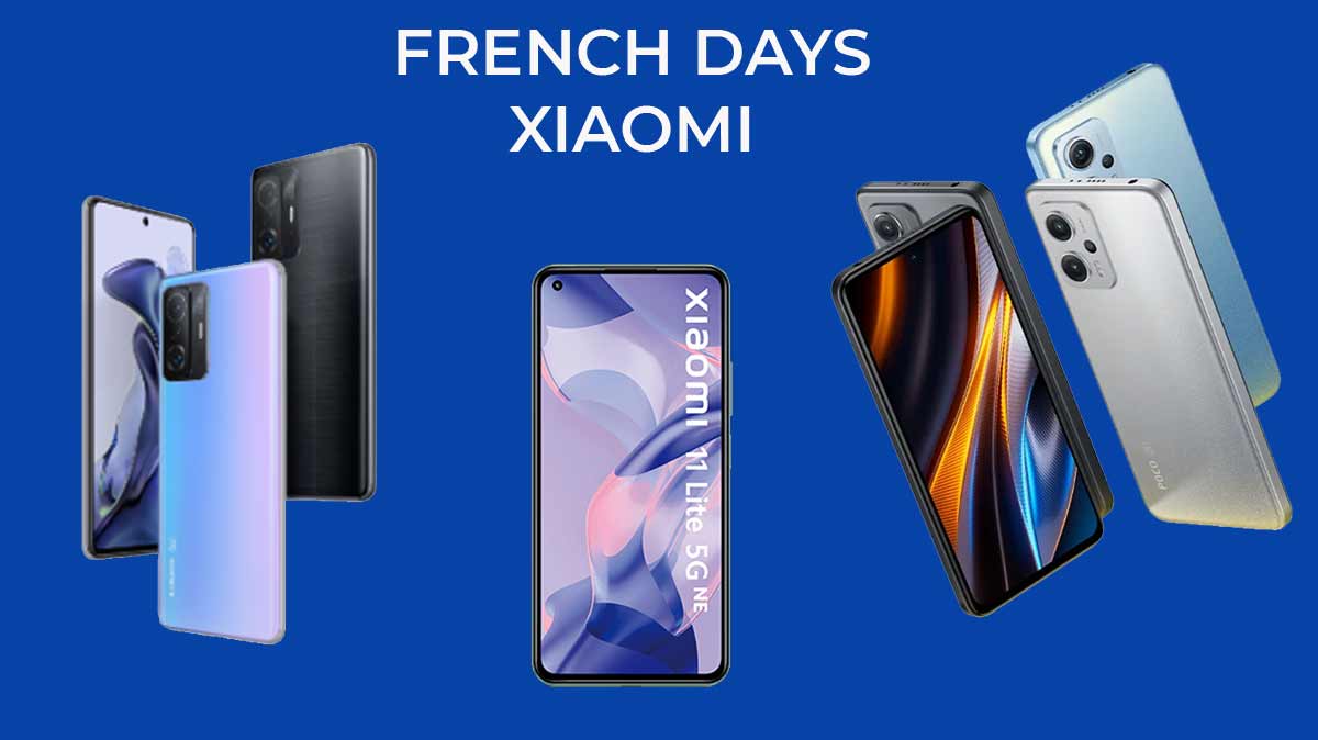 French Days Xiaomi : trois bons plans Smartphones 5G à moins de 350€