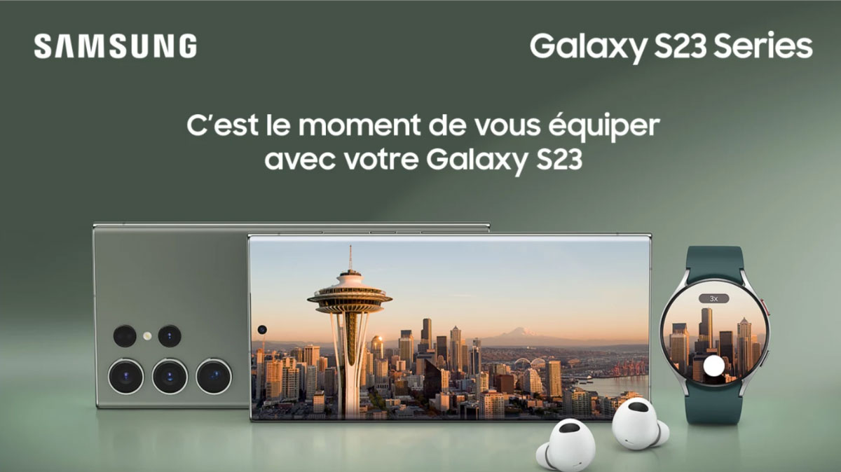 Galaxy S23 : 150€ de bonus reprise, 150€ d'offre de remboursement et une facilité de paiement chez Boulanger !