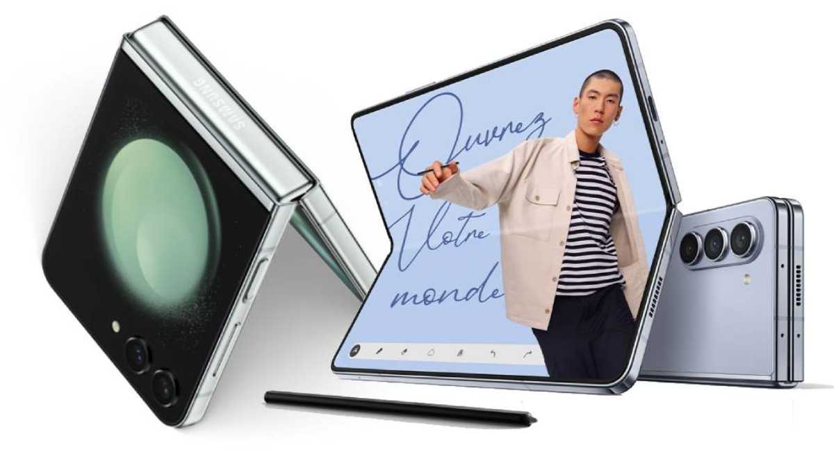 Galaxy Z Flip 5 et Galaxy Z Fold 5 : de grosses réductions et plein de cadeaux offerts sur la boutique officielle Samsung