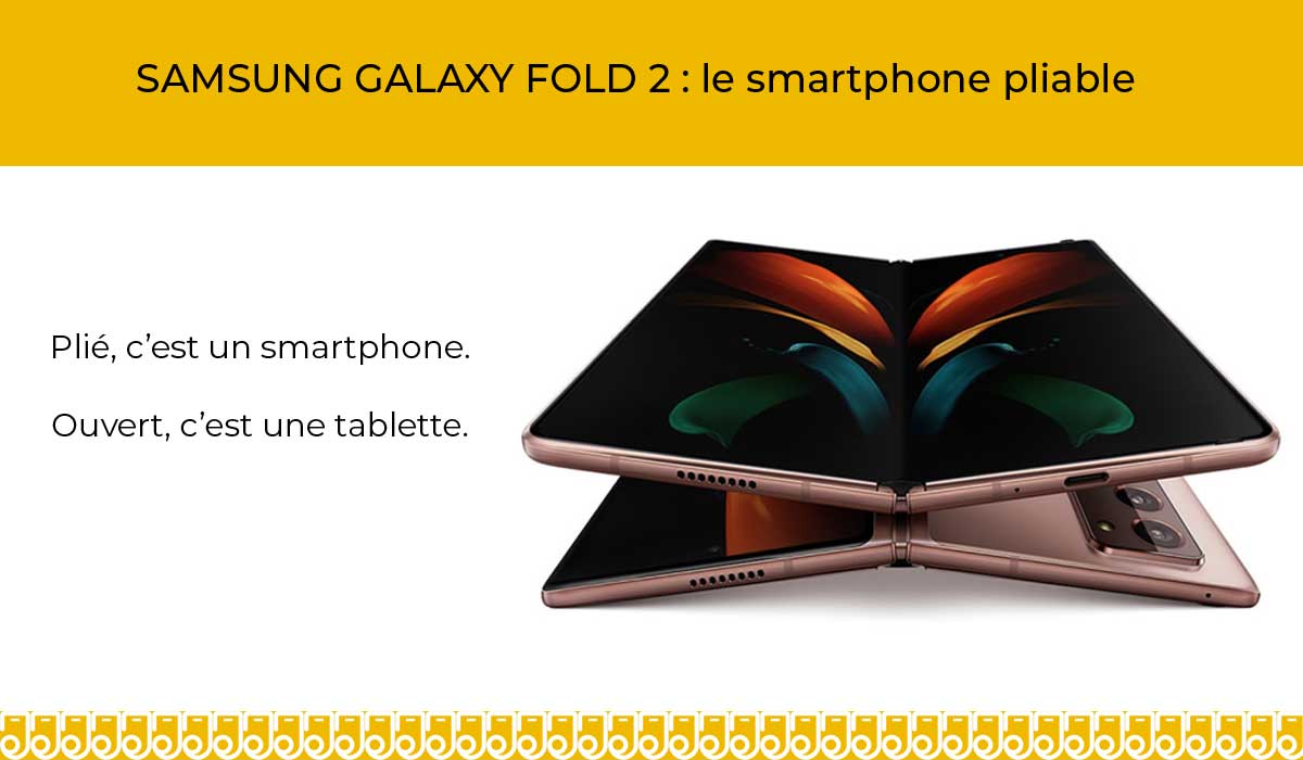 Samsung Galaxy Z Fold 2, le smartphone pliable à partir de 1150€