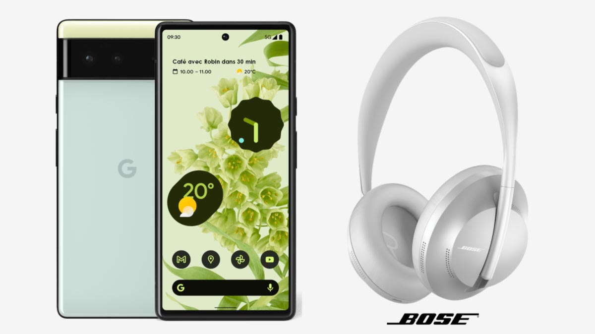 Google vous offre un cadeau de 400€ pour le lancement du Pixel 6