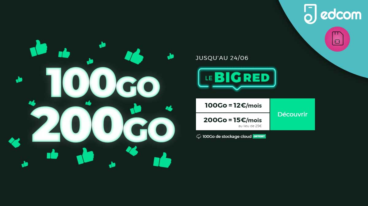 ALERTE : H-24 pour profiter des forfaits mobiles en promo RED by SFR dès 5€ !