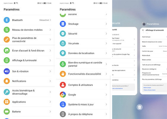 Honor 50 interface 1