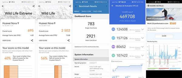 huawei nova 9 performances