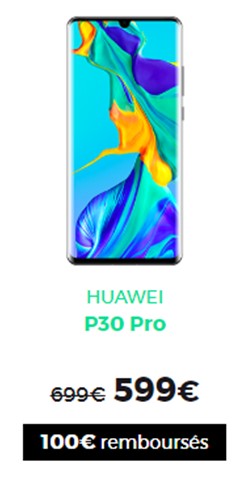Huawei P30 Pro RED by SFR