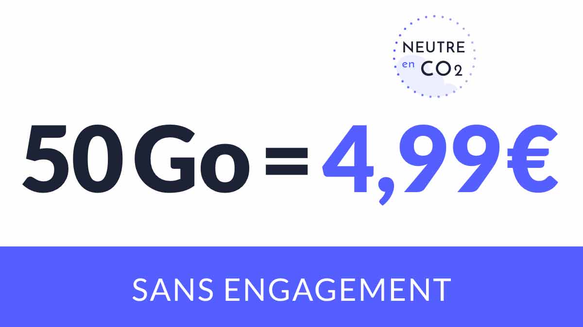 Incroyable ! Prixtel met en promo 3 forfaits mobiles dès 4,99 €