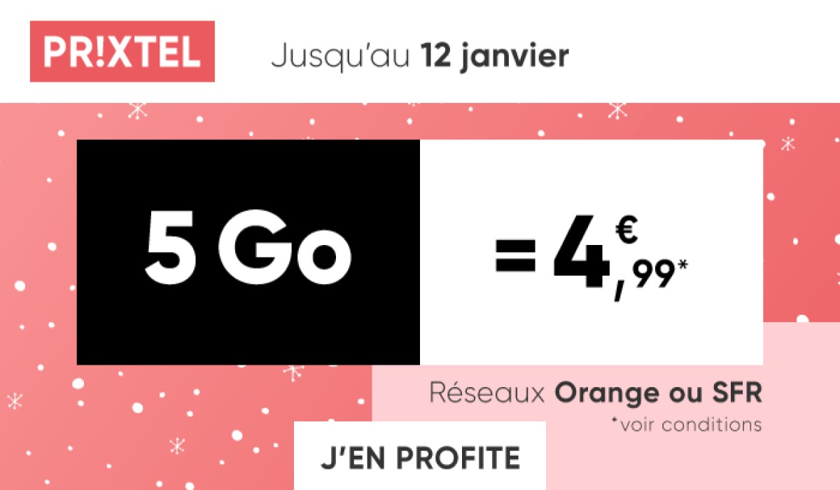 Incroyable : un forfait mobile à moins de 5€ sur SFR ou Orange !