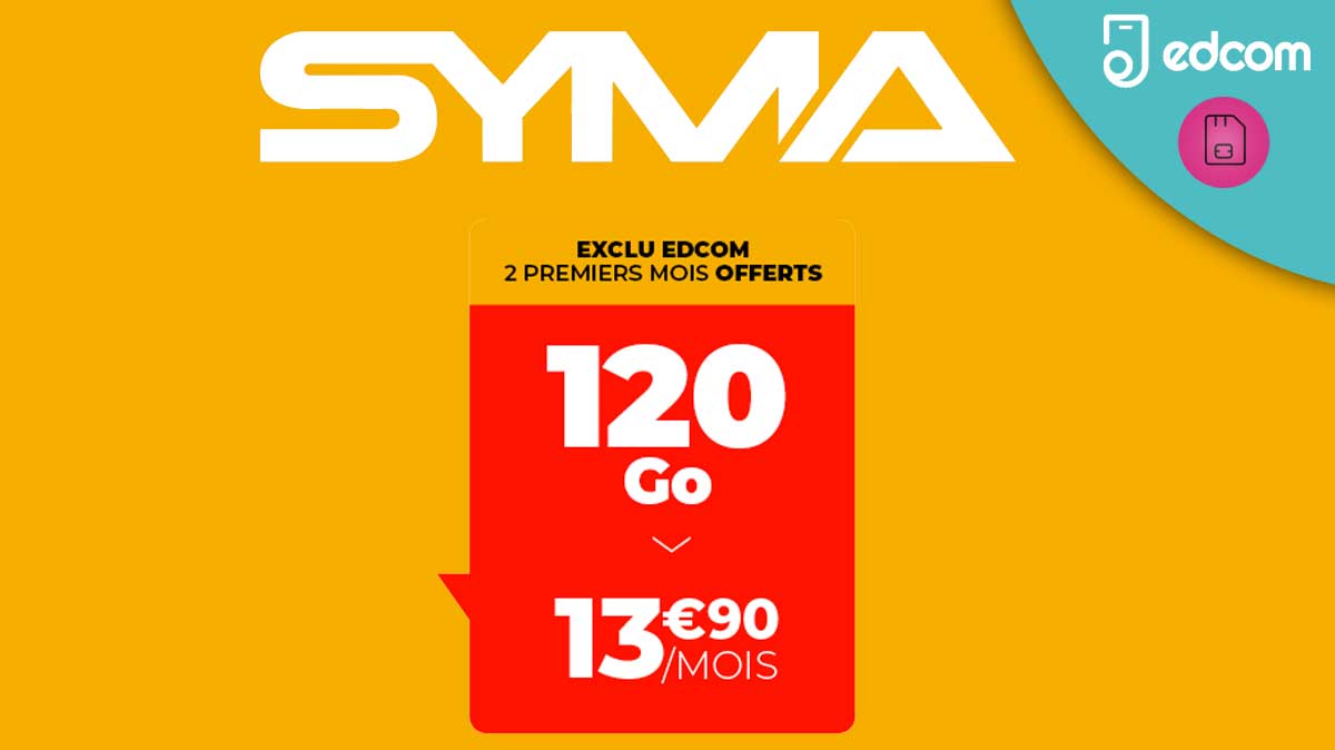 Jamais VU ! Un forfait 100Go à 9,90€ par mois valable à vie débarque chez SYMA