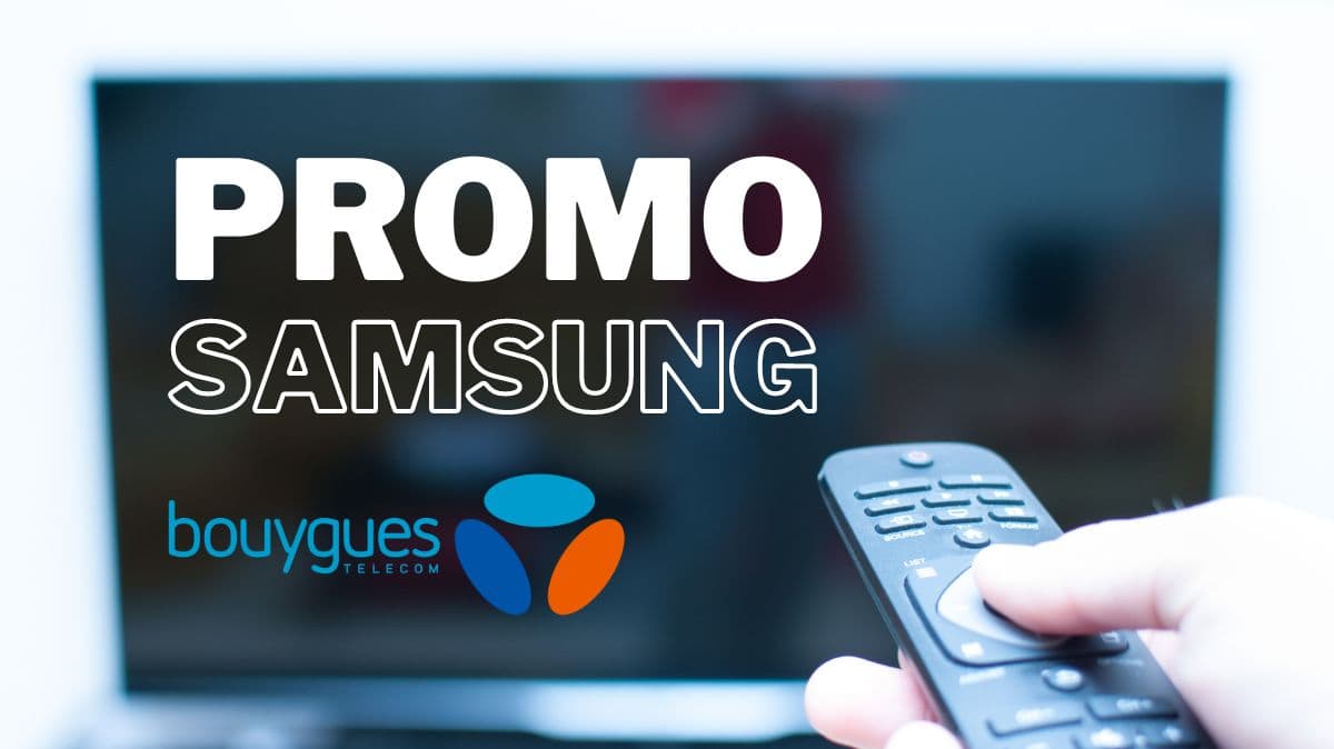 Bon plan : jusqu'au 29 mars, profitez de 78% de remise sur votre nouvelle Smart TV Samsung 125 cm pour toute souscription à une Bbox Smart TV !