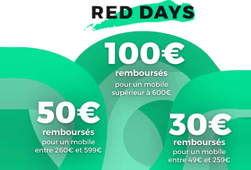 L'iPhone 13 à prix canon avec cette offre spéciale RED DAYS