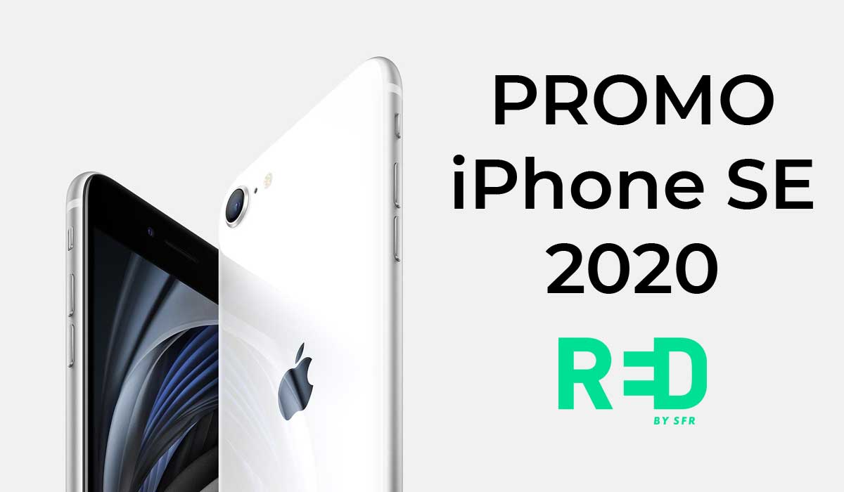 L'iPhone SE 2020 enfin disponible et déjà en promo chez RED by SFR !
