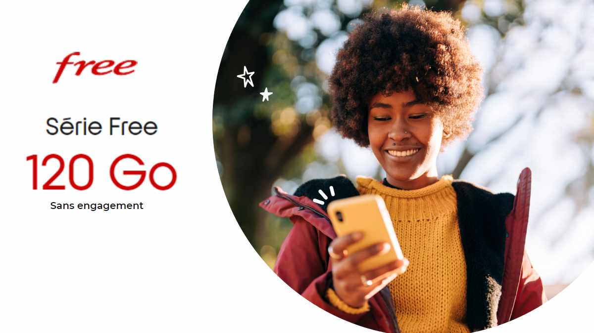 La Série Free Mobile pour un abonnement illimité 120 Go vraiment pas cher est toujours d'actualité