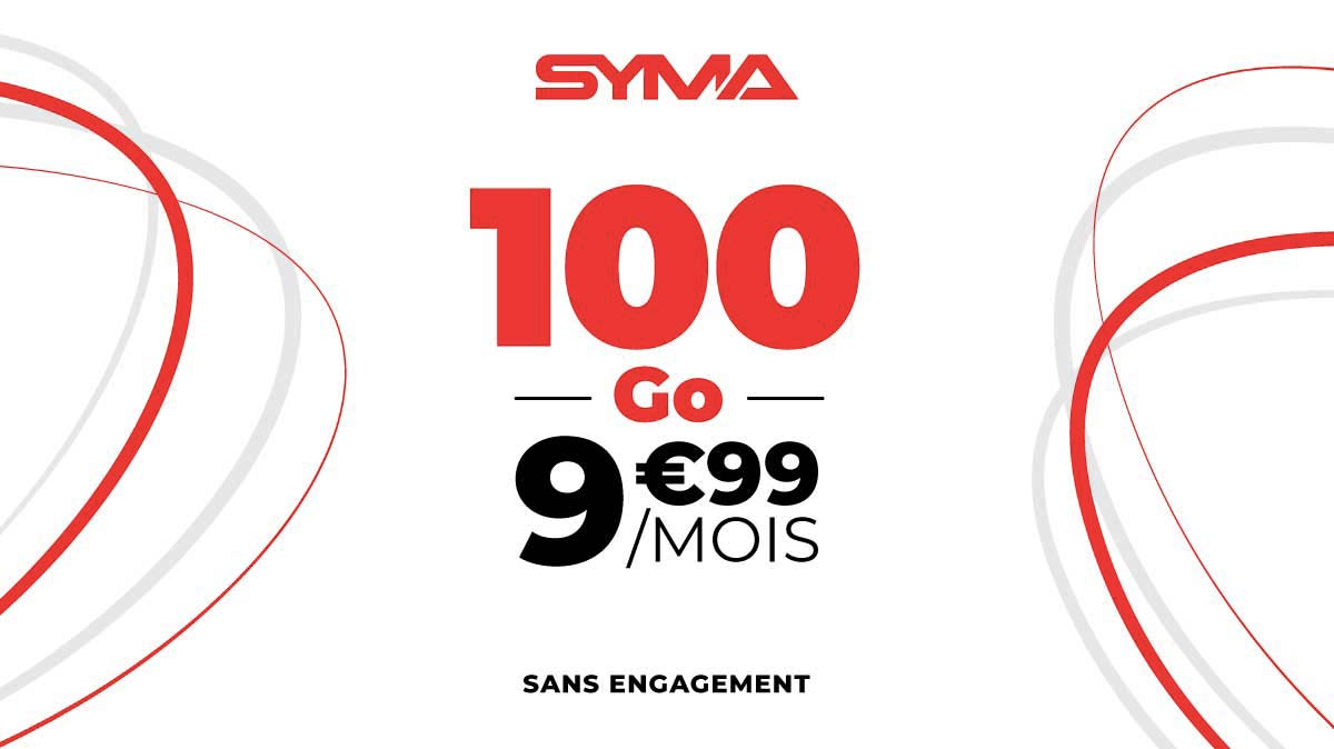 La belle affaire du moment, c’est ce forfait mobile 100 Go à seulement 9,99 € par mois sans engagement !