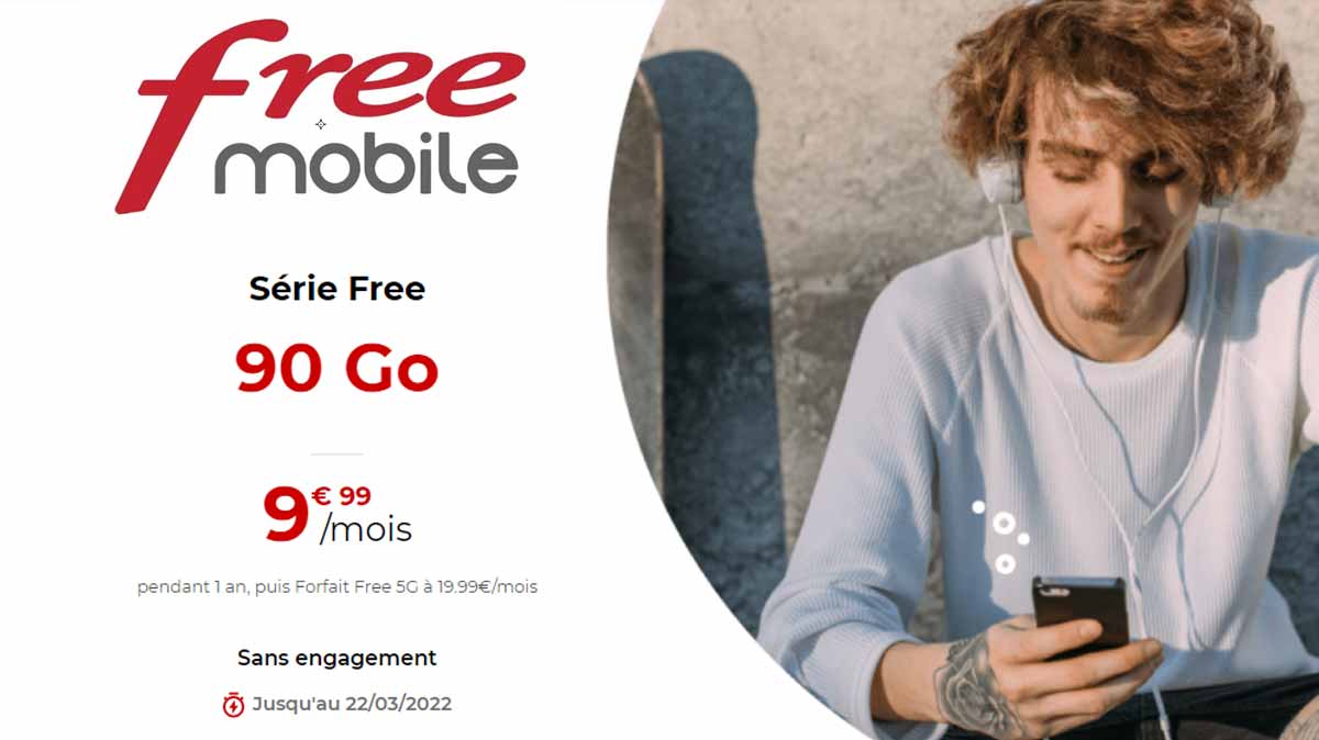 La nouvelle Série Free Mobile 90 Go dévoilée pour une semaine !
