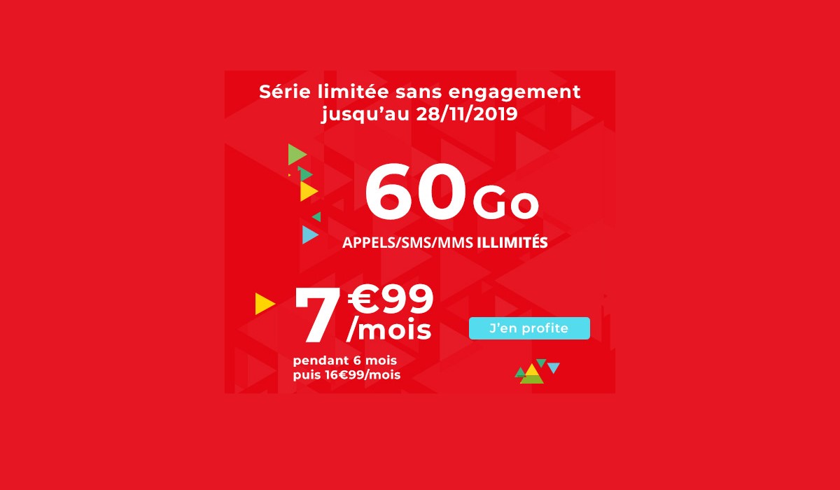 La promo Auchan Telecom 60Go à moins de 8 euros s'achève