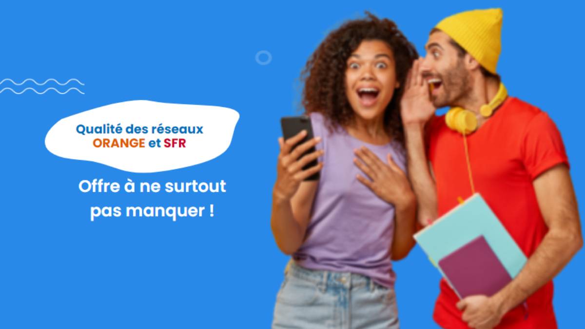 La promo forfait mobile Le Fisrt de 111 à 130Go dès 9.99€ sur le réseau Orange ou SFR toujours valable !