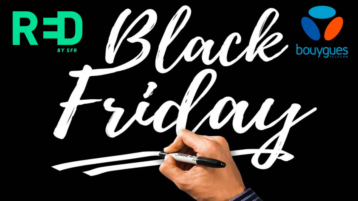 Le Black Friday était bel et bien lancé chez RED et B&You : les promos continuent jusqu'au 29/11