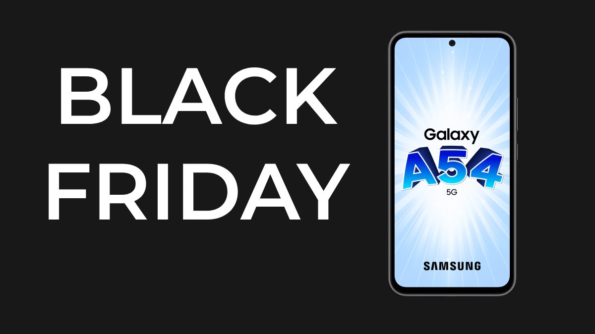 Le Samsung Galaxy A54 à prix cassé pour le Black Friday