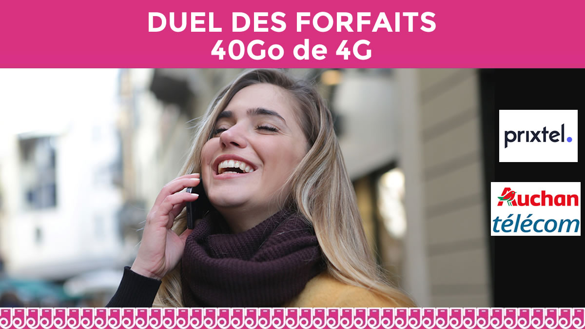 Le meilleur forfait mobile 40Go est très certainement par ici !