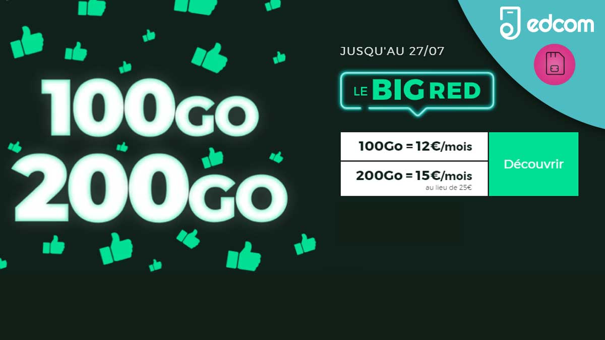 Les 3 nouvelles bonnes affaires signées RED by SFR viennent d'apparaître !