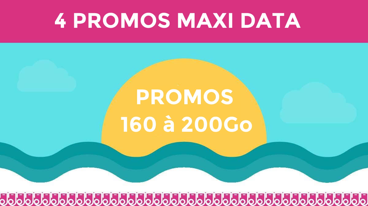 Les 4 forfaits mobiles avec un MAXIMUM de DATA !