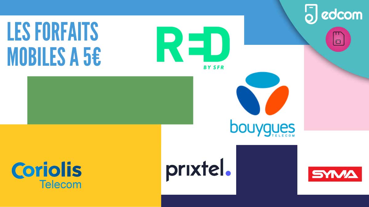 Les 5 forfaits à 5€ : Trouvez votre bonheur dans ce listing détaillé !