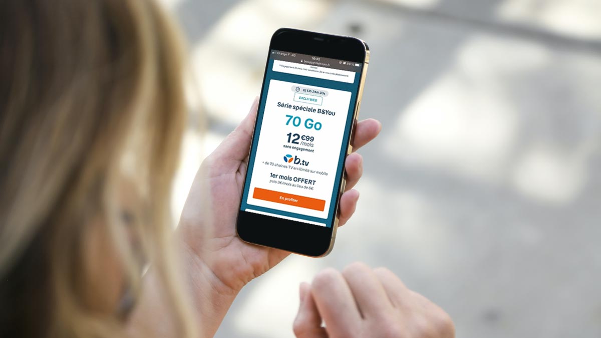 Les Forfaits B&You prennent fin ce soir, profitez des promos dès 4,99€/mois !