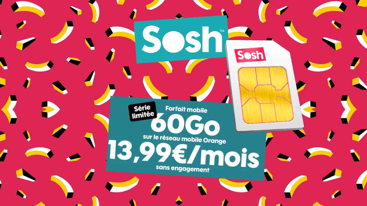 TOP départ des forfaits Sosh en promo !