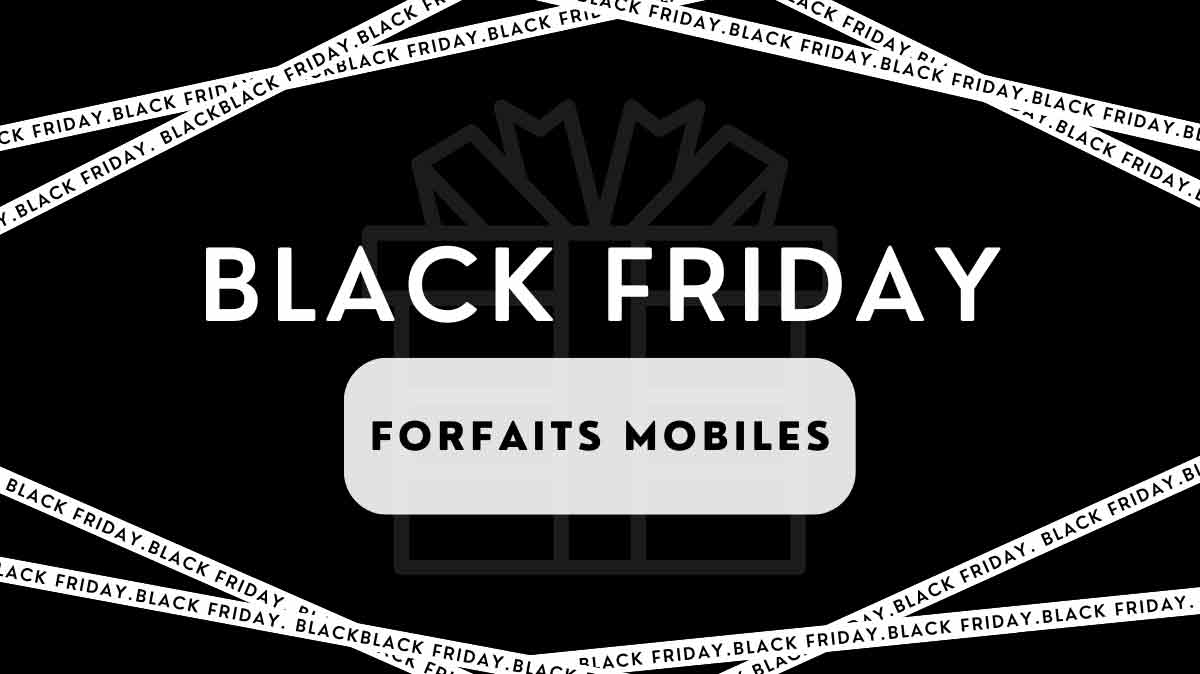 black friday forfait mobile