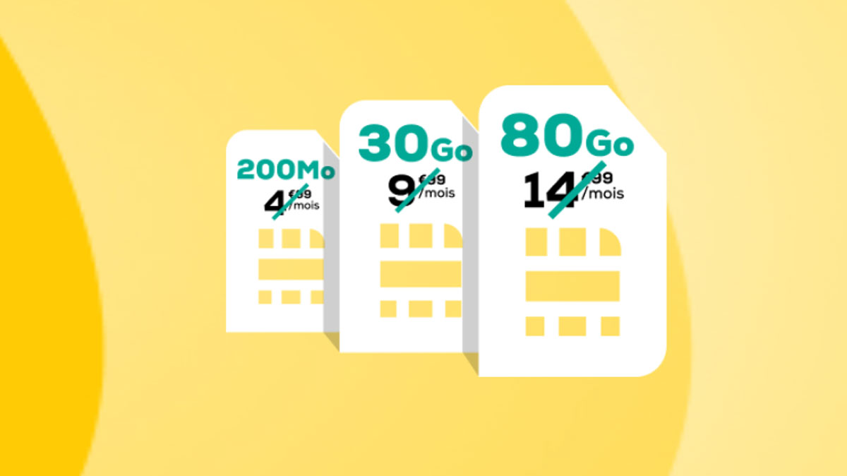 CADEAU ! Trois forfaits sans engagement sur le réseau SFR passent à 0€