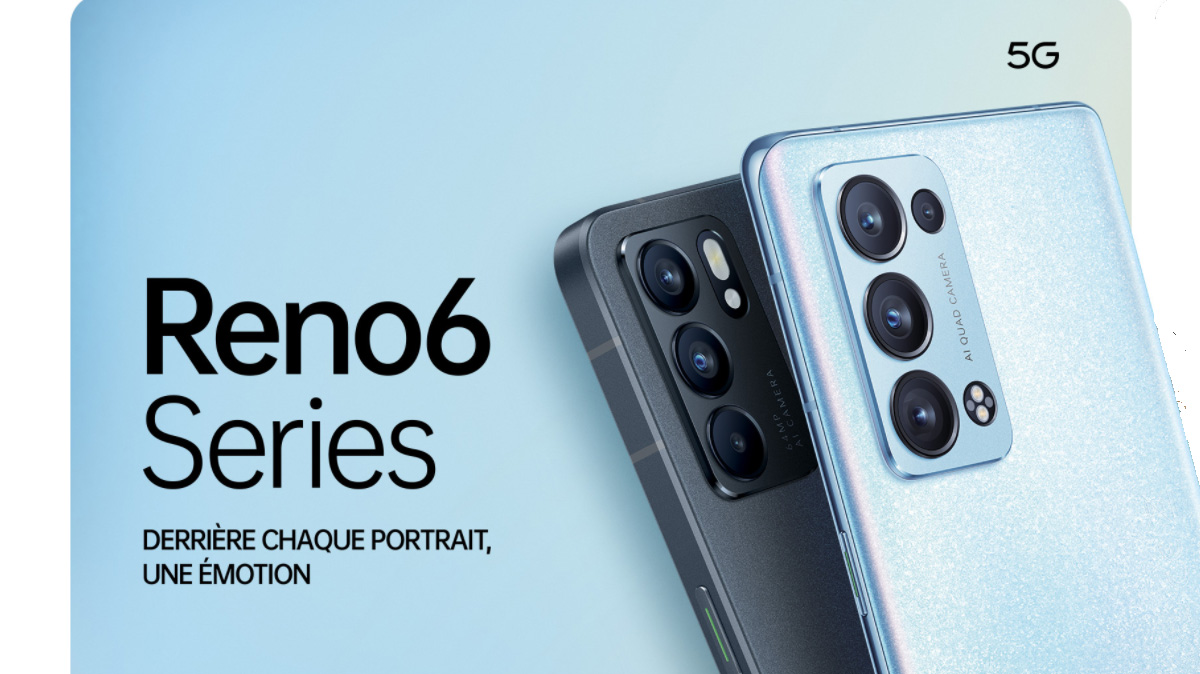 Les nouveaux smartphones 5G OPPO Reno6 et Reno6 Pro déjà en promo chez SFR !