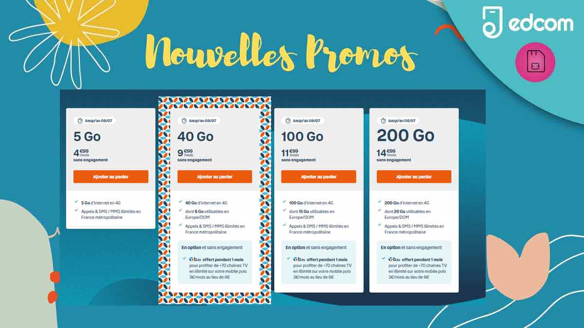 Les nouvelles promos B&You ont une journée d'avance !