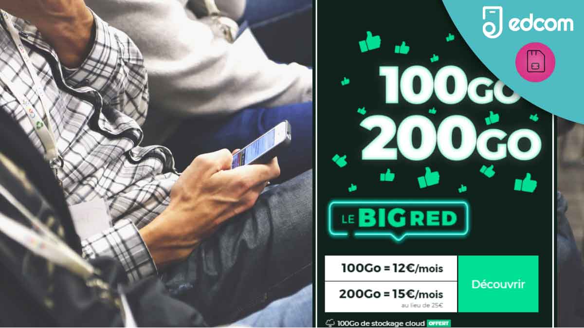 Les nouvelles promos RED Mobile gigantesques sont là !