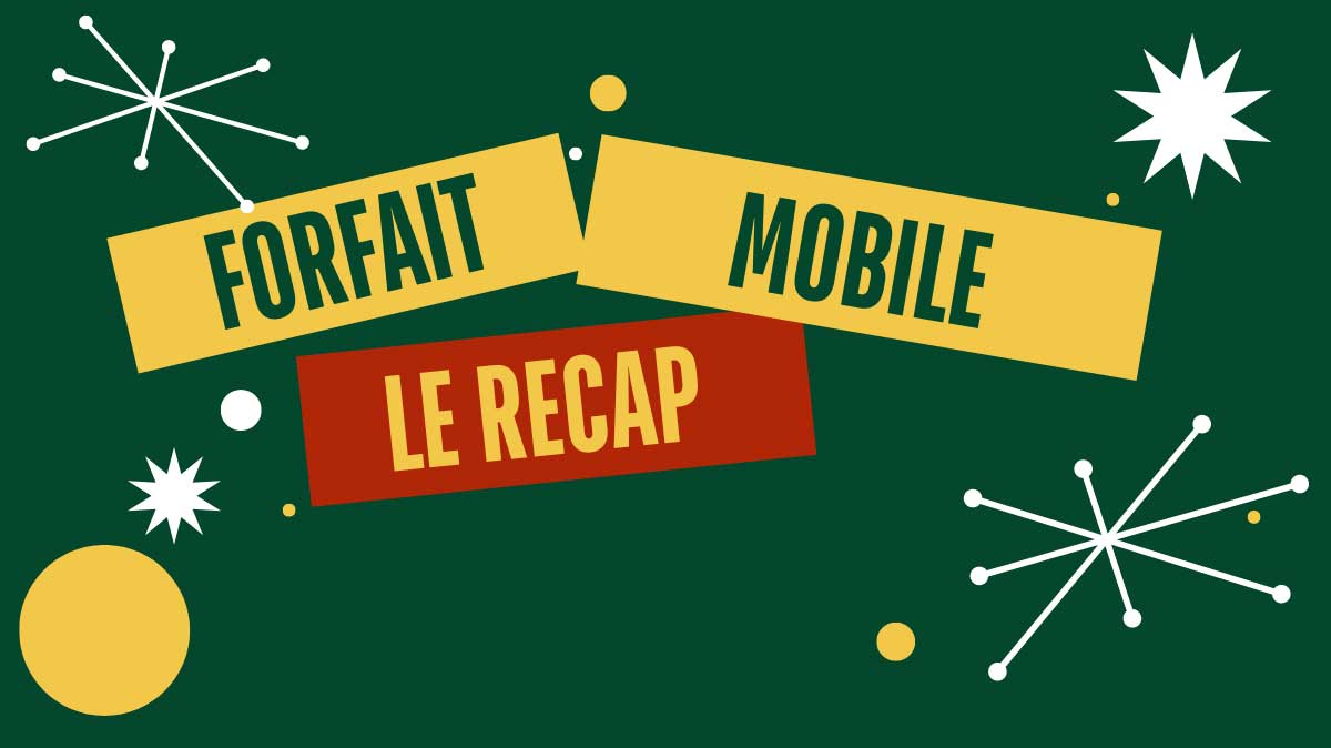 forfait mobile de la semaine