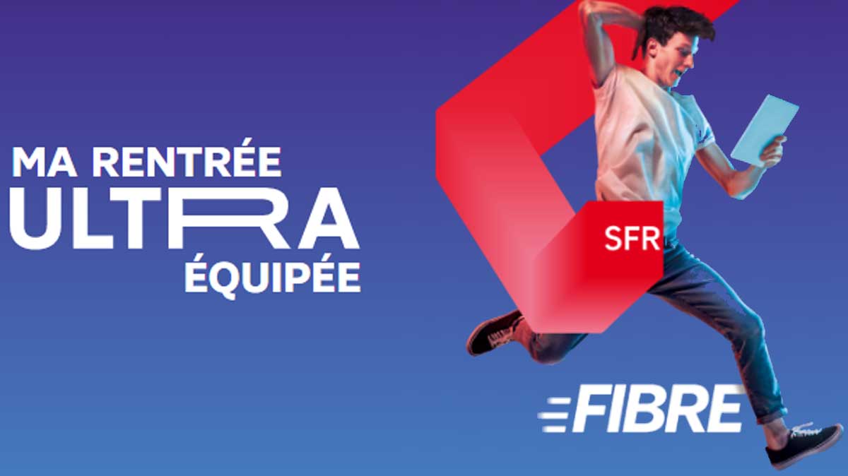 Les offres Internet SFR en promotion pour la rentrée 2022 ( Fibre à 16€, Netflix ou Disney+ offert...)