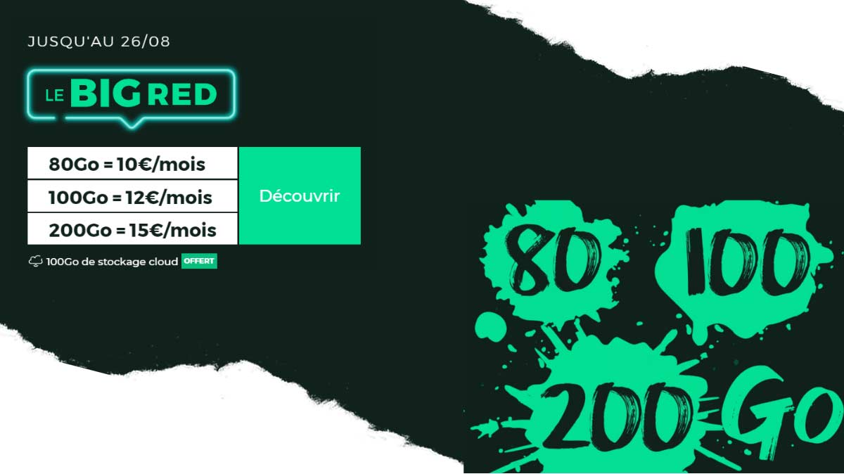 Les promos RED mobile de cette rentrée, c'est maintenant ou jamais !