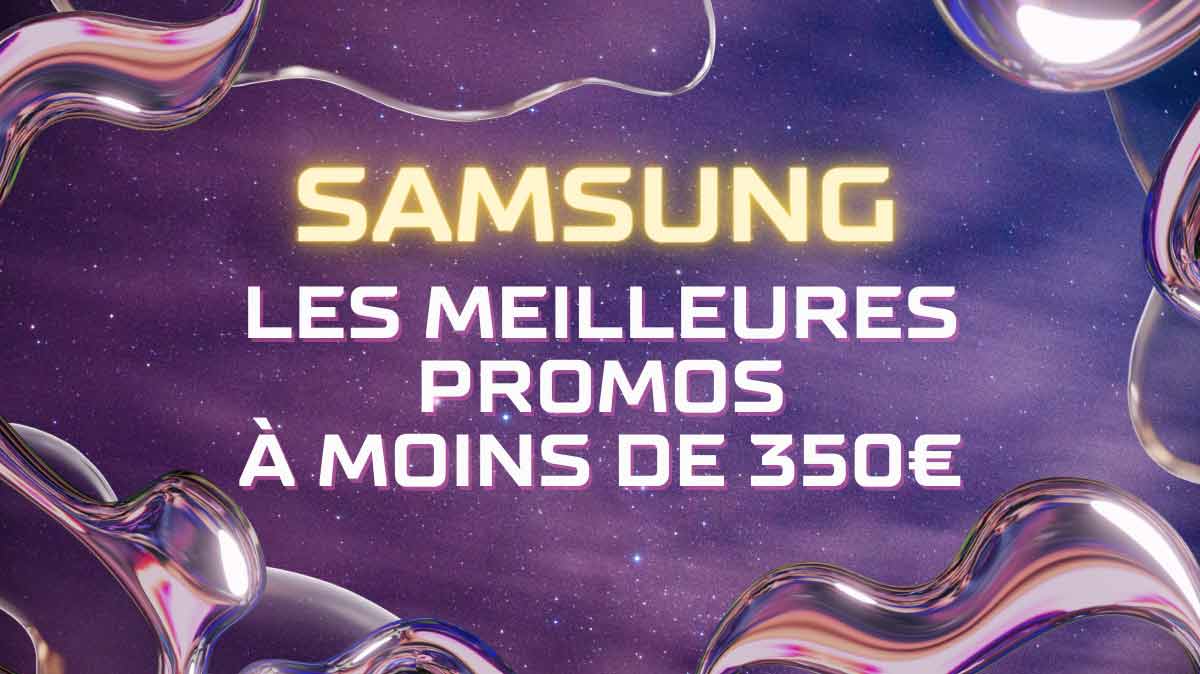 Les promos Samsung du week-end à moins de 350€ : Galaxy S20 FE 5G, GALAXY S21 Ultra 5G et Galaxy S21 5G